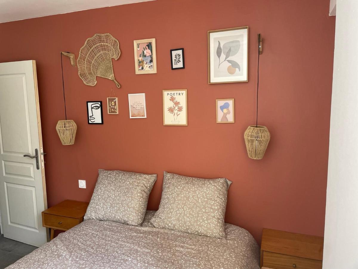 Appartement Avec Jardin Privatif อฌักซิโอ้ ภายนอก รูปภาพ
