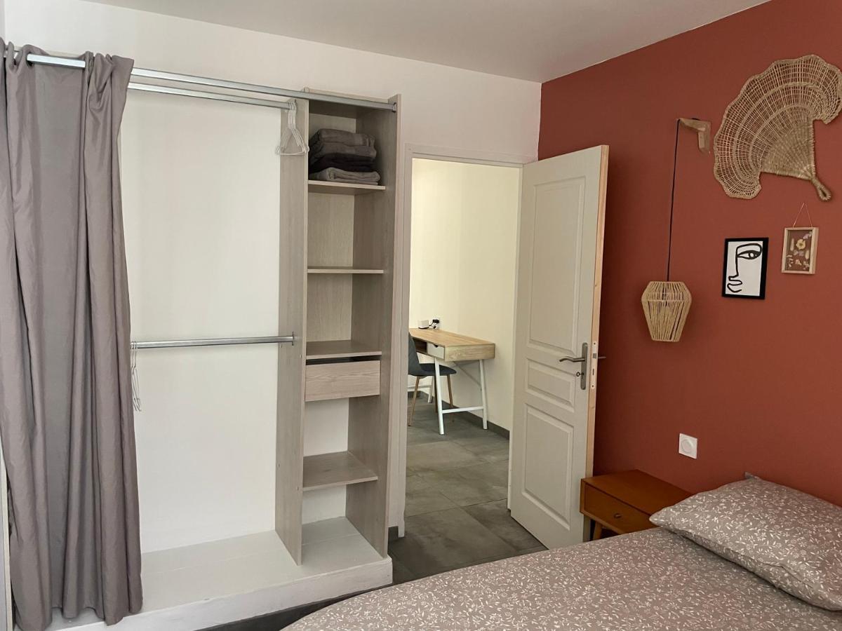 Appartement Avec Jardin Privatif อฌักซิโอ้ ภายนอก รูปภาพ